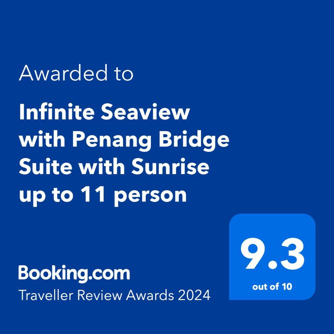 Infinite Seaview With Penang Bridge Suite With Sunrise Up To 11 Person Bayan Lepas Exteriör bild