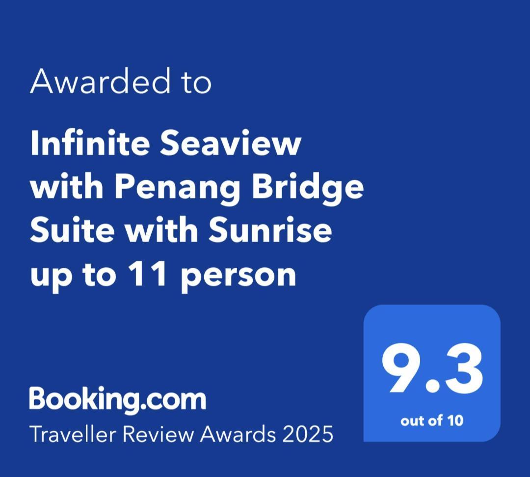 Infinite Seaview With Penang Bridge Suite With Sunrise Up To 11 Person Bayan Lepas Exteriör bild